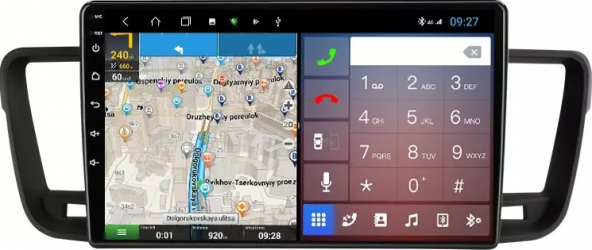 Navigatie Peugeot 508 2010 - 2018 Android Display 9 inch 2GB RAM +32 GB ROM Internet 4G Aplicatii Waze Wi Fi Usb Bluetooth 