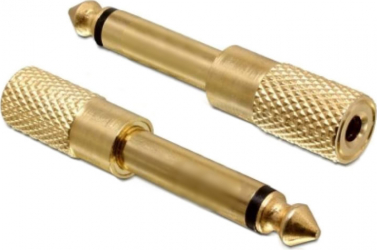 Mufa Adaptor audio Jack 3.5mm Mama la 6.35mm Tata 3 pini Stereo Active 