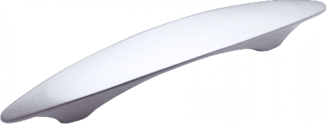Maner pentru mobilier Magnus finisaj aluminiu L 145 mm 