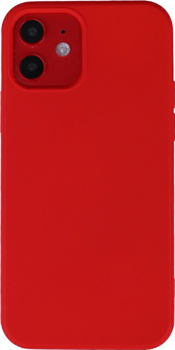 Husa de protectie din silicon soft pentru iPhone 12 Pro carcasa spate bumper Rosu 