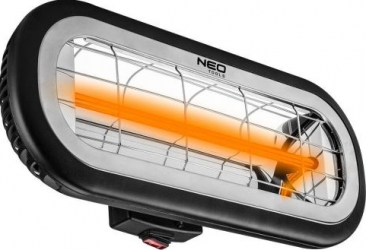 Incalzitor terasa infrarosu 2000 W interior/exterior IP65 2 trepte putere NEO 