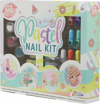 Set de manichiura pentru fetite Pastel Nail Kit Grafix R03-0071-A 