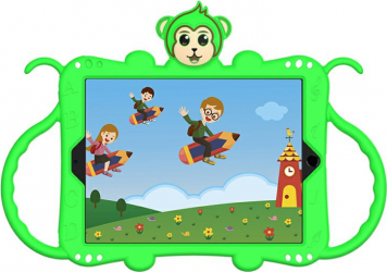 Husa de protectie din silicon pentru Apple iPad Air 3 curea atasabila suport tableta Verde BBL1961 