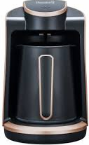 Aparat pentru preparat cafea turceasca Hausberg hb-3800AU 1 recipient 400W avertizare sonora si luminoasa Auriu-Negru 