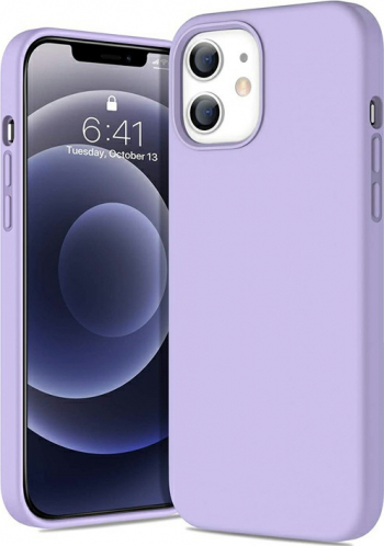 Husa de protectie din silicon soft pentru iPhone 12 Mini carcasa spate bumper Mov BBL1970 