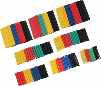 Set 328 tuburi termocontractabile pentru izolatie electrica si cablaj material ignifug multicolor BBL2010 