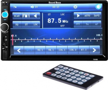 Player universal 2din 7 inch 