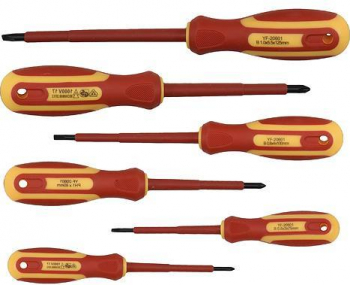 Set 6 surubelnite electricieni izolate VDE 1000V Cr-v 
