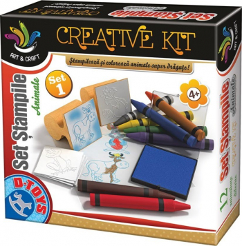 CREATIE - SET STAMPILE ANIMALE - 1 