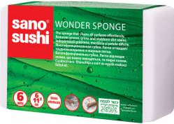 Set bureti universali Sano Sushi Magic Sponge 6buc