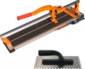 Masina de taiat gresie si faianta aparat profesional cu rulmenti 600 mm + gletiera cu zimti Richmann Exclusive 