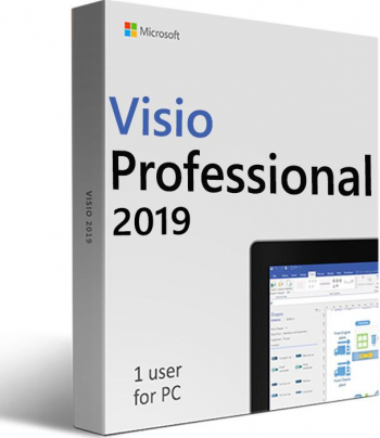 Visio Professional 2019 Licenta Retail Permanenta - 32/64 bit + oferim asistenta 