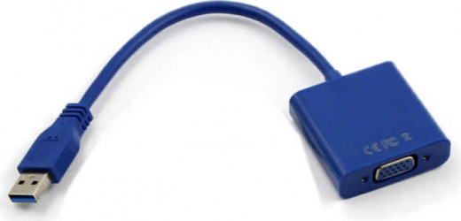 Adaptor USB 3.0 la VGA Active convertor iesire VGA spre monitor/videoproiector 