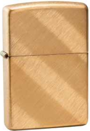 Bricheta Zippo Brass Diagonal Weave 
