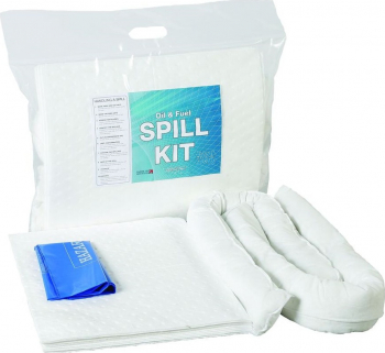 Kit Oil Only de interventie rapida pentru scurgeri de produse petroliere - 50L alb
