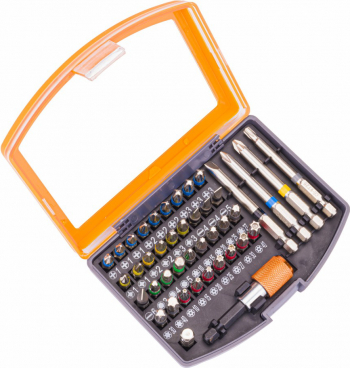 Set de biti hexagonali torx 42 piese Powermat PM-ZB-42SU 