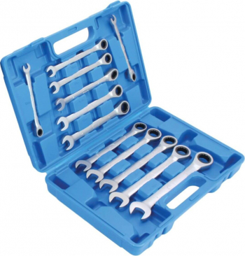 Trusa chei combinate cu clichet 8-19mm 12piese satra 