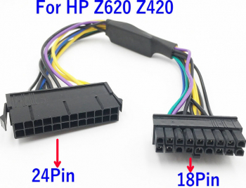 Cablu adaptor sursa alimentare de la ATX 24 pin la 18 pini Active 30 CM 