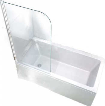 Paravan pentru cada Optima Monden 800x1400 sticla securizata 6mm profil cromat 