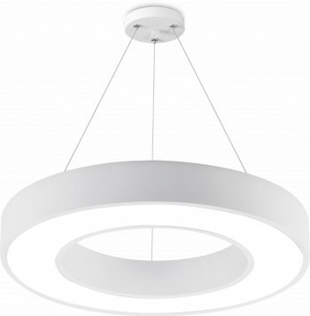 PLAF. LED SUSP 36W 3000/4000/6500K ALB BLADE RND 