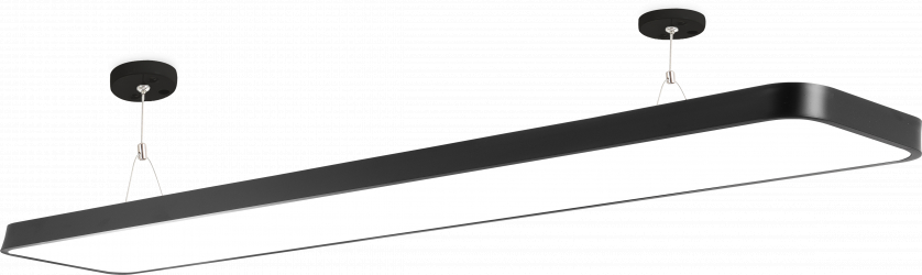 PLAF. LED SUSP 45W 3000/4000/6500K NEGRU BLADE RCT 