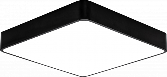 PLAFONIERA LED 36W 3000/4000/6500K NEGR BLADE SQR 