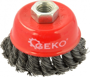 Perie de sarma impletita 75mm 3 M14 Geko G00594 