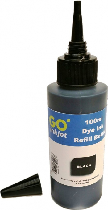 Cerneala compatibila CANON CISS marca Estelle culoare Black Negru sticla 100 ml 