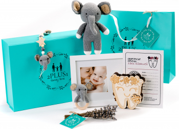 Set cadou personalizat Flowers pentru mama si bebelus cadou nou nascut baby shower 