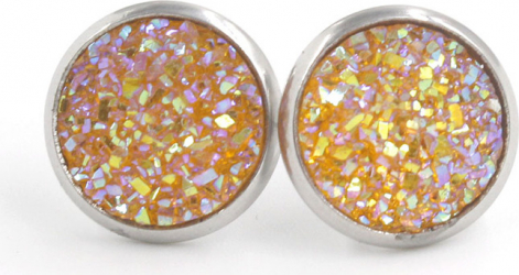 Cercei SilverBell Glow auriu 