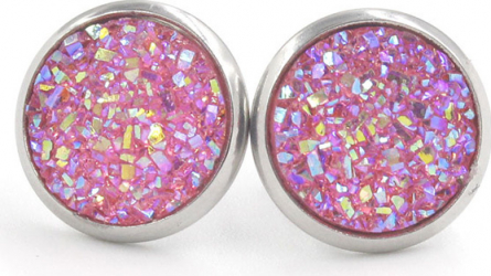 Cercei SilverBell Glow roz 