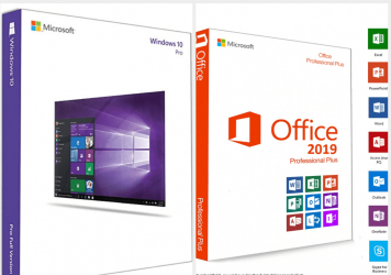 Microsoft Office 2019 Pro Plus + Windows 10 Pro retail All lang pers fizice si firme 