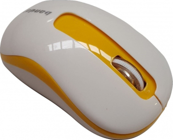 BANDA - Mouse Wireless 2.4GHz - WHITE/ORANGE 