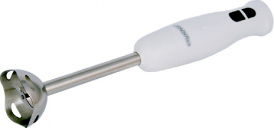 Blender de mana Mesko MS4619 lame de inox 300W 2 viteze Alb 