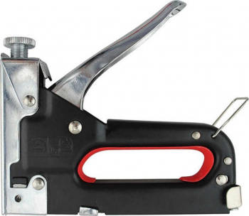 Capsator Metalic cu 3 Tipuri de Capse 4-14mm pentru Tapiterie Lemn Tesaturi Hartie Capse Incluse 