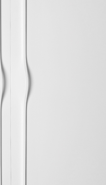 Maner pentru mobilier Brave alb mat L 1150 mm 