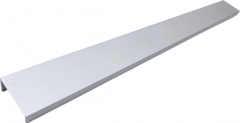 Maner pentru mobilier Way finisaj aluminiu L 800 mm 