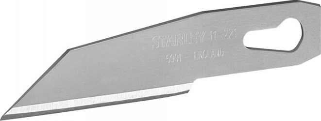 Set 3 lame de rezerva subtiri Stanley 122 mm 