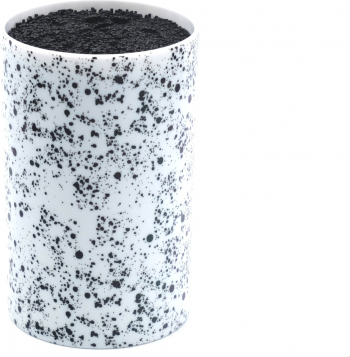 Suport bloc universal pentru cutite 14 x 9 cm alb 