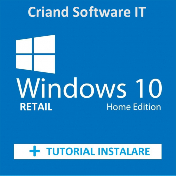 Microsoft Windows 10 Home Retail + Tutorial instalare si activare 