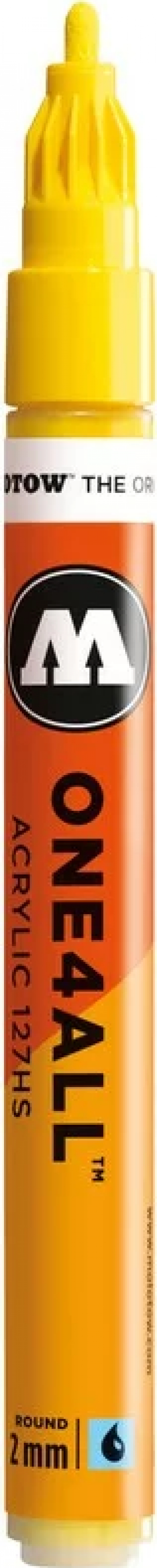 Marker acrilic Molotow ONE4ALL 127HS 2 mm Zinc Yellow 