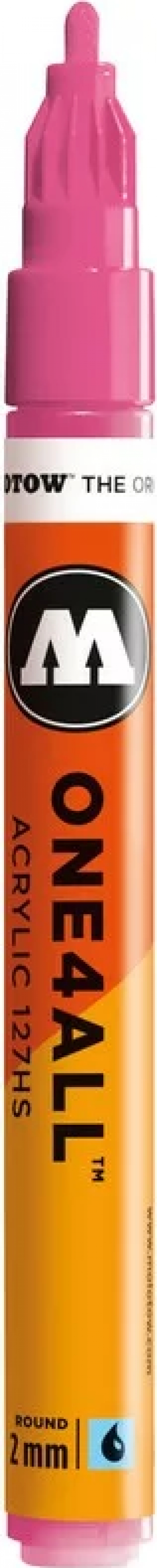 Marker acrilic Molotow ONE4ALL 127HS 2 mm Neon Pink 200 