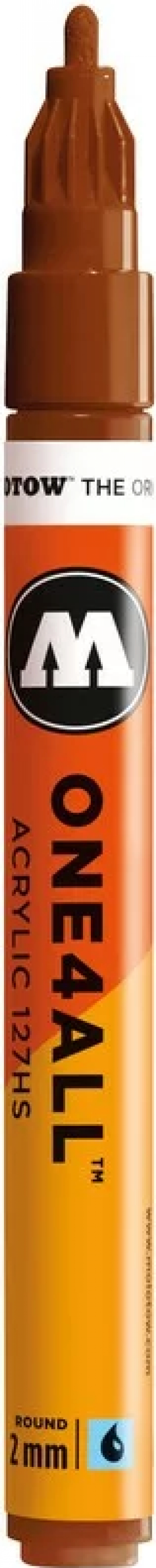 Marker acrilic Molotow ONE4ALL 127HS 2 mm Hazelnut Brown 
