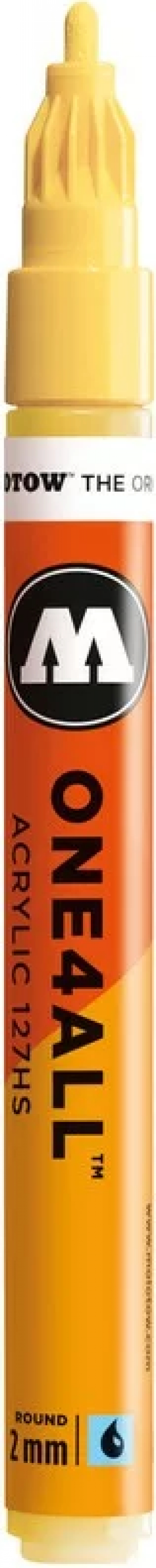 Marker acrilic Molotow ONE4ALL 127HS 2 mm vanilla pastel 