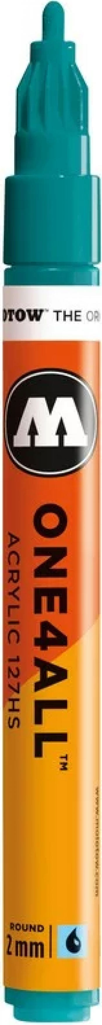 Marker acrilic Molotow ONE4ALL 127HS 2 mm Lagoon Blue 