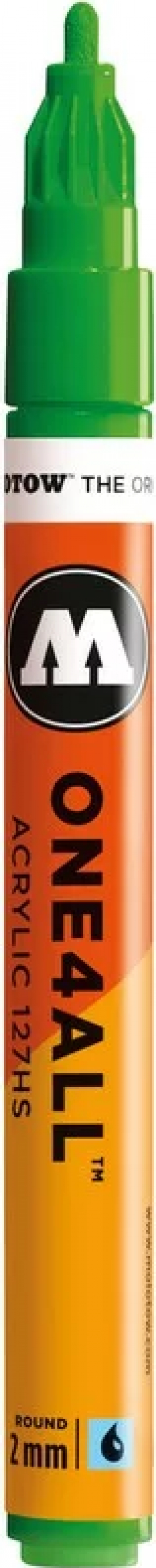 Marker acrilic Molotow ONE4ALL 127HS 2 mm Kacao77 Universes Green 