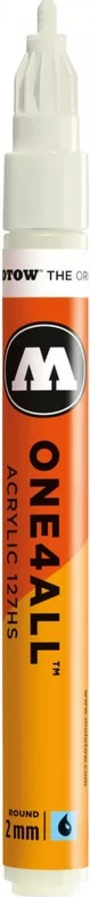 Marker acrilic Molotow ONE4ALL 127HS 2 mm Nature White 