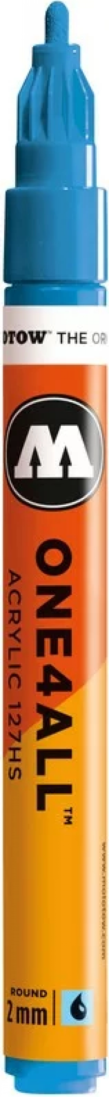 Marker acrilic Molotow ONE4ALL 127HS 2 mm Shock Blue 
