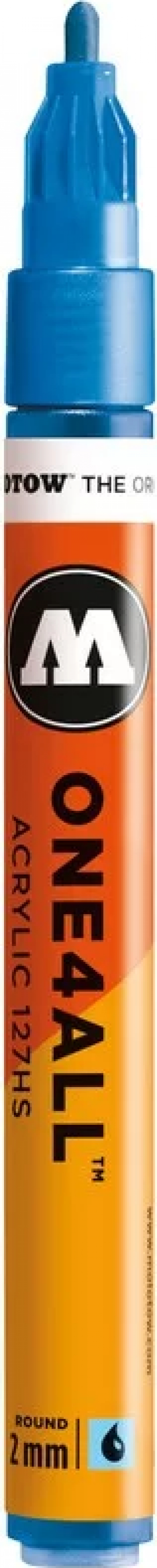 Marker acrilic Molotow ONE4ALL 127HS 2 mm Metallic Blue 