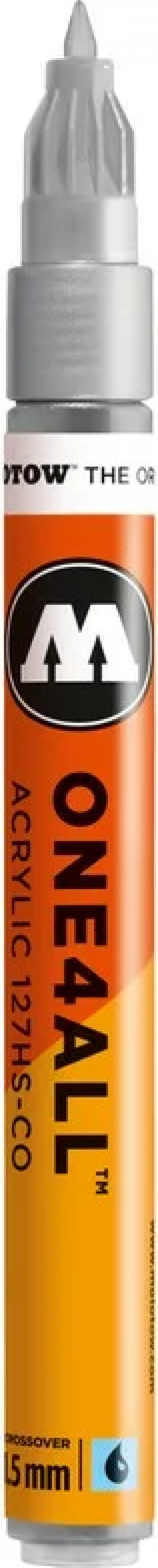 Marker acrilic Molotow ONE4ALL 127HS-CO 15 mm metallic silver 227 